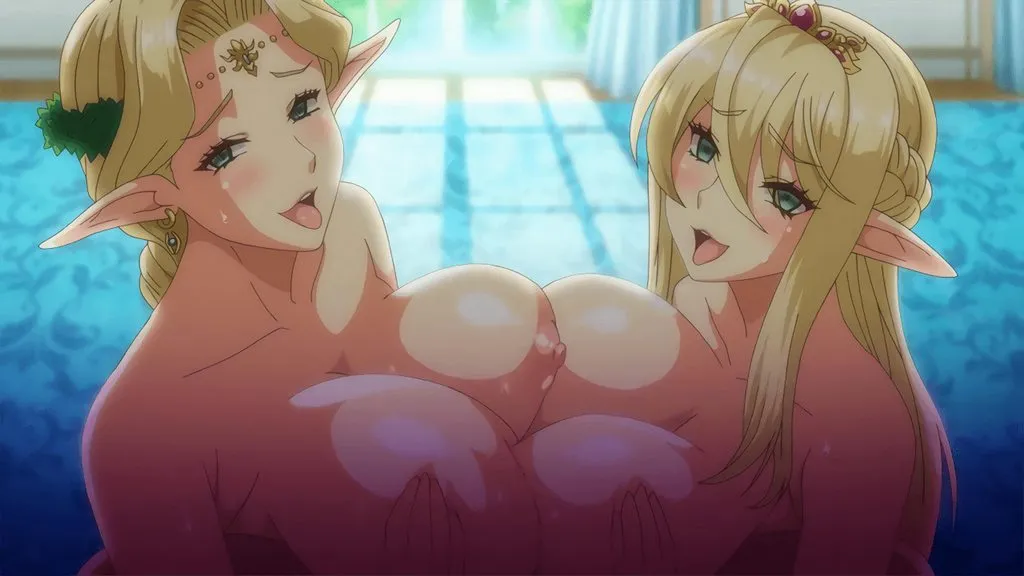 OVA 巨乳エルフ母娘催眠 ＃1 エルフの国を蹂躙する男。汚された女王と姫 | anime | 16:13