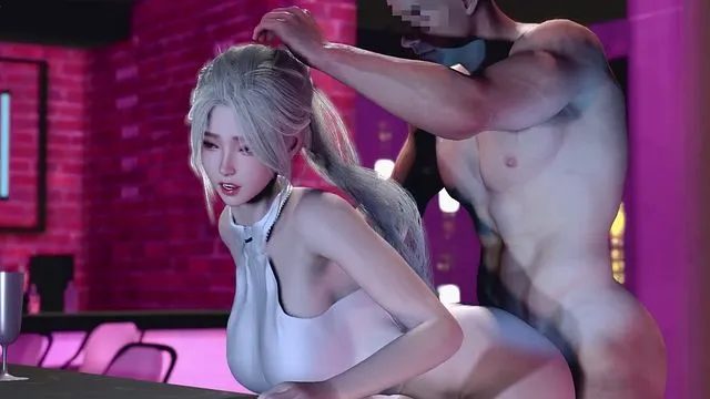 3D blonde Asian slut got her wet pussy fucked so hard | anime | 02:51