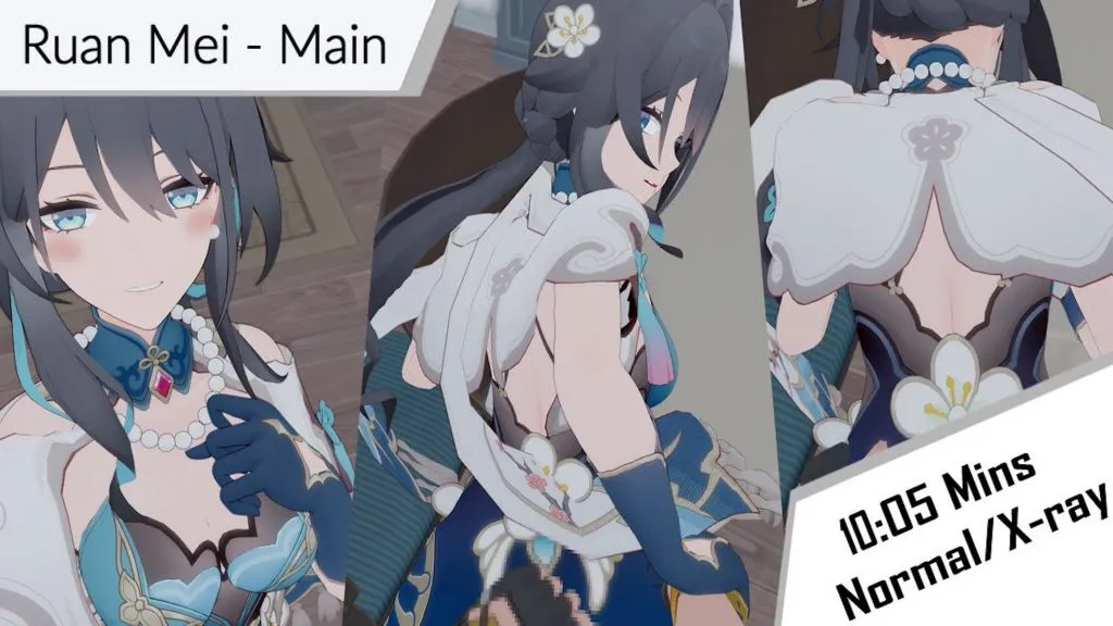 [Aung15] Ruan Mei – Main + Side shot | anime | 11:39