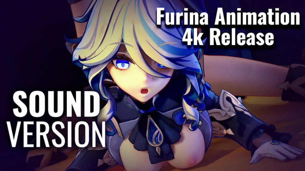 [ArcSX3D] フリーナの４Kアニメーション公開 _ Furina 4k Animation | anime | 01:14